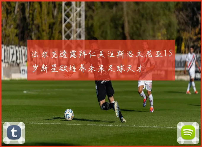 法尔克透露拜仁关注斯洛文尼亚15岁新星欲培养未来足球天才